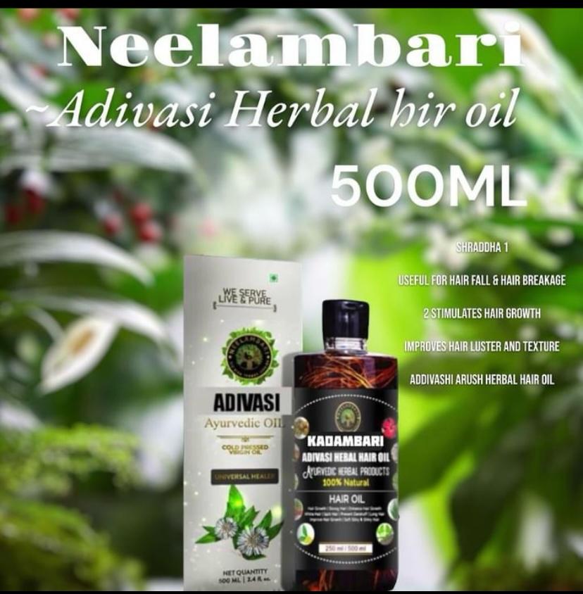 ADIVASI NEELAMBARI HERBAL HAIR OI